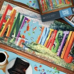 Lifetime Brands Fred & Friends 1000 Pc Puzzle Fanfuckintastic