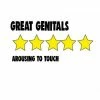 Cheeky Chops Cards 5 Star Genitals Funny Valentine's Cards