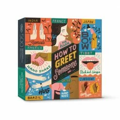 Lifetime Brands Fred & Friends 500 Pc Puzzle How To Greet Someone