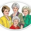 The Found Die Cut Sticker Golden Girls