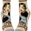 Blue Q BlueQ Womens Ankle Socks Put Em Up