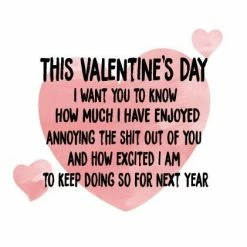 Cheeky Chops Cards Greeting Cards Annoying You Funny Valentine's Card