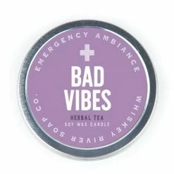 Whiskey River Soap Co. Bad Vibes Emergency Ambiance Candle