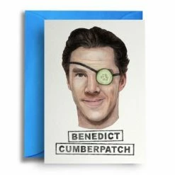 Quite Good Cards (PEC) Greeting Cards Benedict Cumberpatch Card