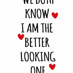 Cheeky Chops Cards Better Looking One Funny Valentine's Card Greeting Cards