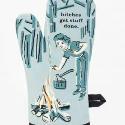 Blue Q Oven Mitt Bitches Get Stuff Done