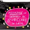 Blue Q BlueQ Coin Purse Nothing Of Interest For Burglars