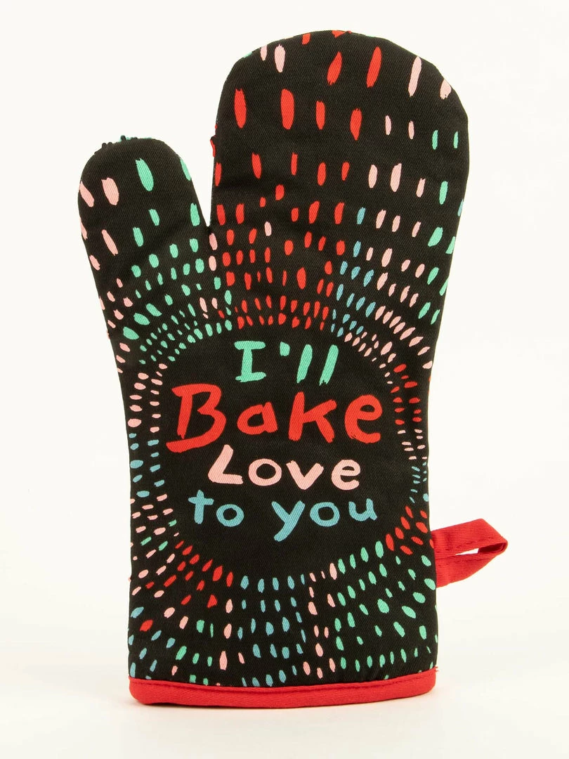 Blue Q BlueQ Oven Mitt I'll Bake Love To You 3 Blue Q BlueQ Oven Mitt I'll Bake Love To You