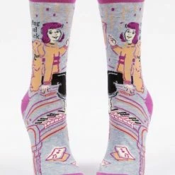 Blue Q BlueQ Women's Crew My Dog Is Cool As Fuck