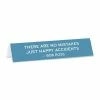 The Found Bob Ross Happy Accidents Quote Desk Sign