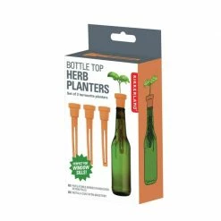 Kikkerland Design Inc. Bottle Top Herb Planters