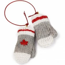 Main And Local Canada Winter Mitts Ornament