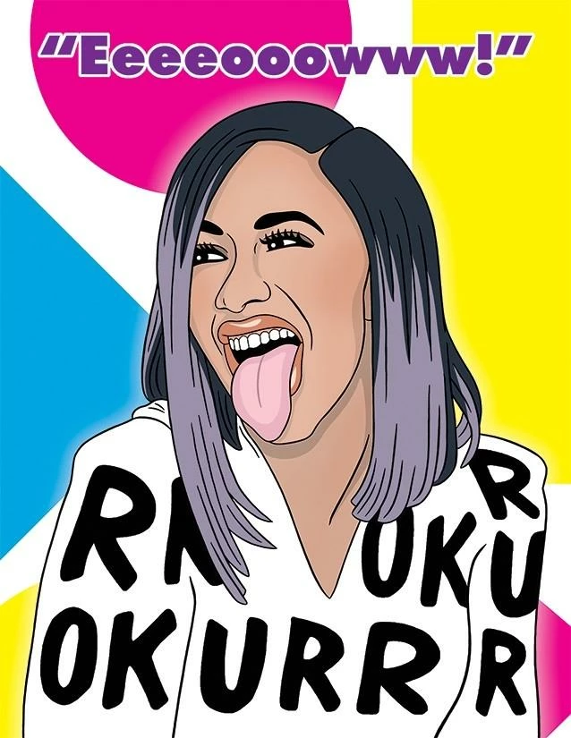 The Found Cardi B Birthday Card 3 The Found Cardi B Birthday Card