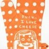 Blue Q Oven Mitt Fuck I Love Cheese
