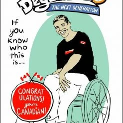 Wendy Tancock Degrassi Greeting Card