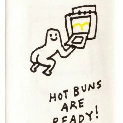 Blue Q Dish Towel Hot Buns