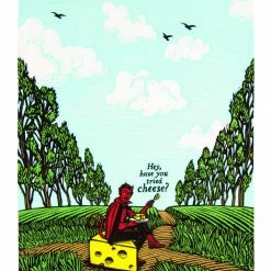 Blue Q Dish Towel Tried Cheese