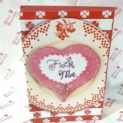 Jannex F*ck Me Cake Valentine's Card