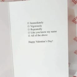 Jannex F*ck Me Cake Valentine's Card