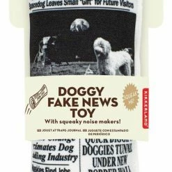 Kikkerland Design Inc. Fake News Dog Toy