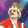 The Found Greeting Cards Freddie Mercury Birthday Card
