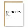 Footnotes Cards (FAIRE) Greeting Cards Genetics Greeting Card