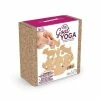 Lifetime Brands Goat Yoga Wooden Stacking Game Fred & Friends