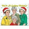 The Found Greeting Cards Golden Girls Golden Holiday Card