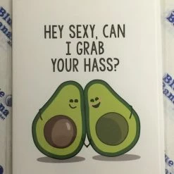 Well...That's Awkward Grab Your Hass Card Greeting Cards