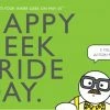 Hug And Kiss Designs Happy Geek Pride Day Postcard