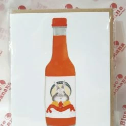 Paper E. Clips Greeting Cards Hot Buns! Valentine's Card