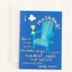 Wendy Tancock I Love Muskoka Card Greeting Cards