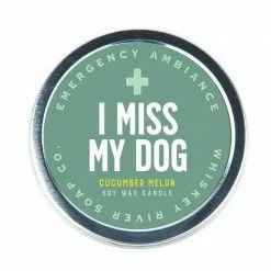 Whiskey River Soap Co. I Miss My Dog Ambiance Candle