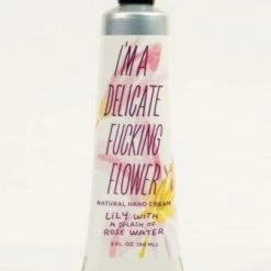 Blue Q I'm A Delicate Fucking Flower Hand Cream 60ml