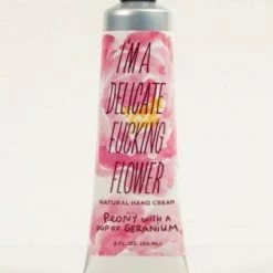 Blue Q I'm A Delicate Fucking Flower Hand Cream 60ml