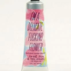 Blue Q I'm A Delicate Fucking Flower Hand Cream 60ml