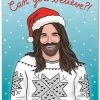 The Found Jonathan Van Ness Can You Believe Holiday Card