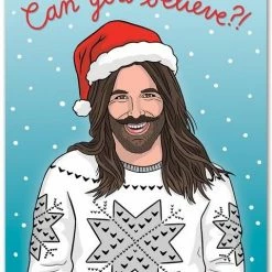 The Found Jonathan Van Ness Can You Believe Holiday Card