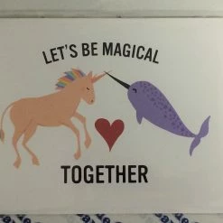 Well...That's Awkward Greeting Cards Let's Be Magical Together Card