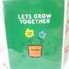 Badge Bomb (The Tate Group) Greeting Cards Let's Grow Together Card