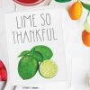Printed Canvas Lime So Thankful Card 2 Printed Canvas Lime So Thankful Card