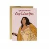 Party Mountain Paper Lizzo Cuz I Love You Card Greeting Cards