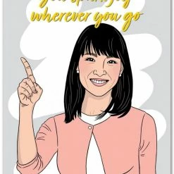 The Found Marie Kondo Spark Joy Birthday Card