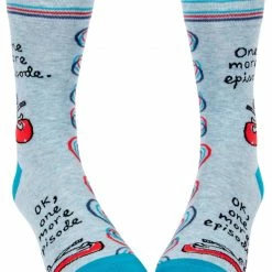 Blue Q Mens Socks One More Episode