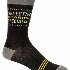 Blue Q Mens Socks Selective Hearing