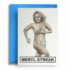 Quite Good Cards (PEC) Meryl Streak Card