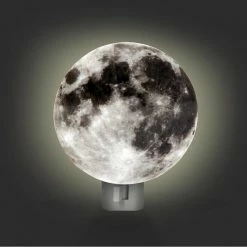 Kikkerland Design Inc. Moon Night Light