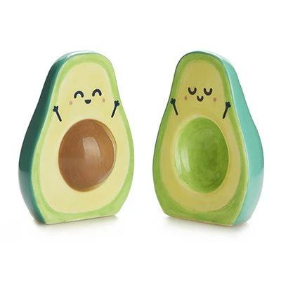 Jabco Mr. Wonderful Avocado Salt & Pepper Set 3 Jabco Mr. Wonderful Avocado Salt & Pepper Set