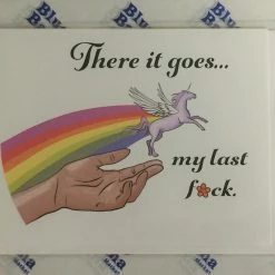 Well...That's Awkward My Last Fuck Unicorn Card