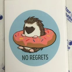 Well...That's Awkward No Regrets Porcupine Card Greeting Cards